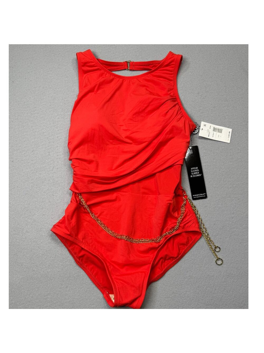 Magicsuit Women's Hyperlink Annette One-Piece Swimsuit - Persimmon 10 $182